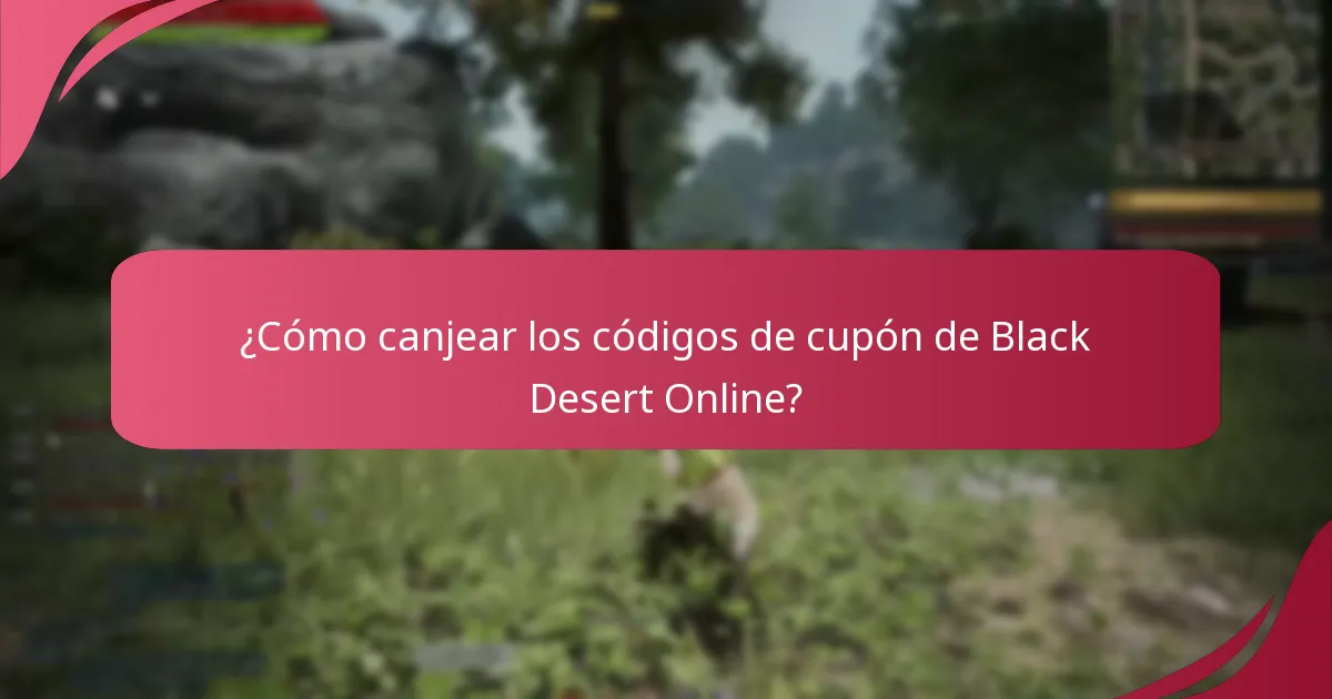 ¿Dónde encontrar códigos de cupón de Black Desert Online?