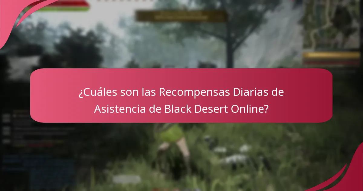 ¿Qué recursos en línea están disponibles para las Recompensas Diarias de Asistencia de Black Desert Online?