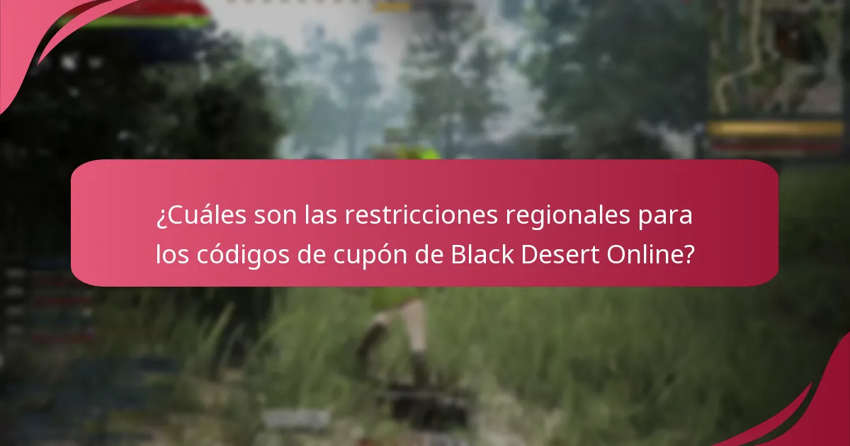 ¿Qué códigos de cupón ofrecen el mejor valor para Black Desert Online?