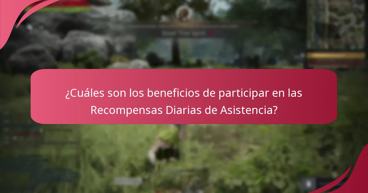¿Cómo encajan las Recompensas Diarias de Asistencia en la economía general del juego?