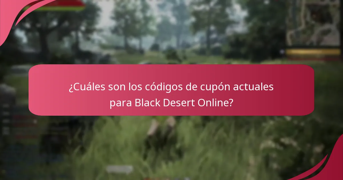 ¿Cómo pueden los jugadores canjear códigos de cupón en Black Desert Online?