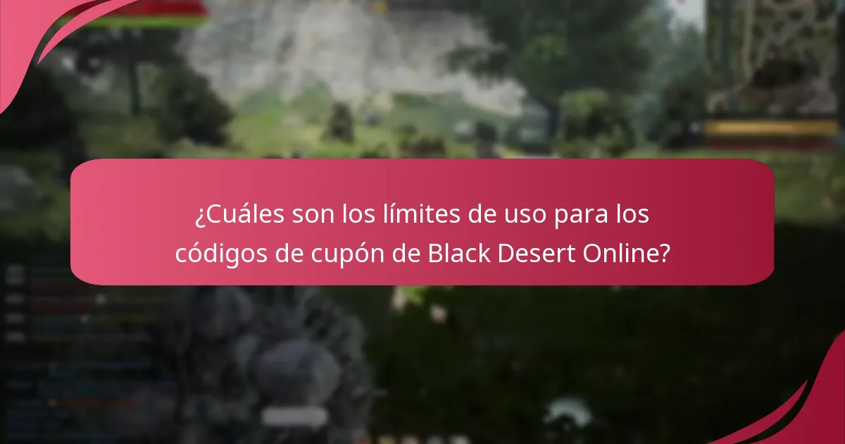 ¿Cómo reclamar los códigos de cupón de Black Desert Online?