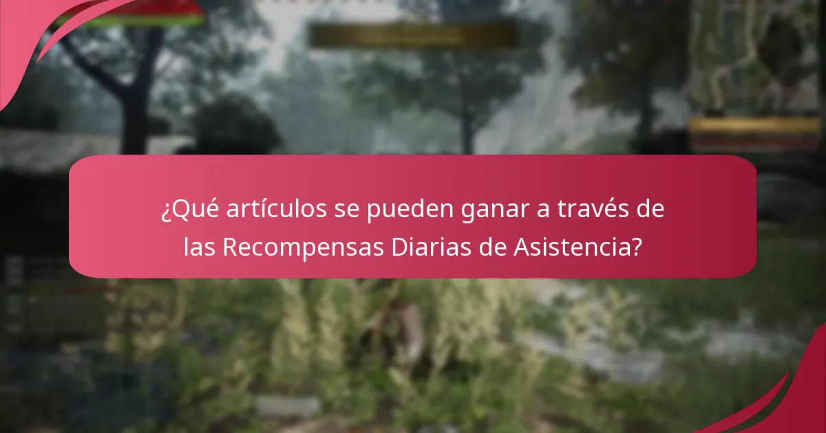 ¿Cómo reclaman los jugadores sus Recompensas Diarias de Asistencia?